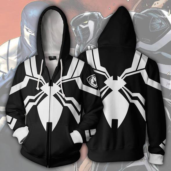 Anime Merchandise Jacket - Neuer Stil mit Reißverschluss, 3D-gedruckt, Kapuzen-Sweatshirt,