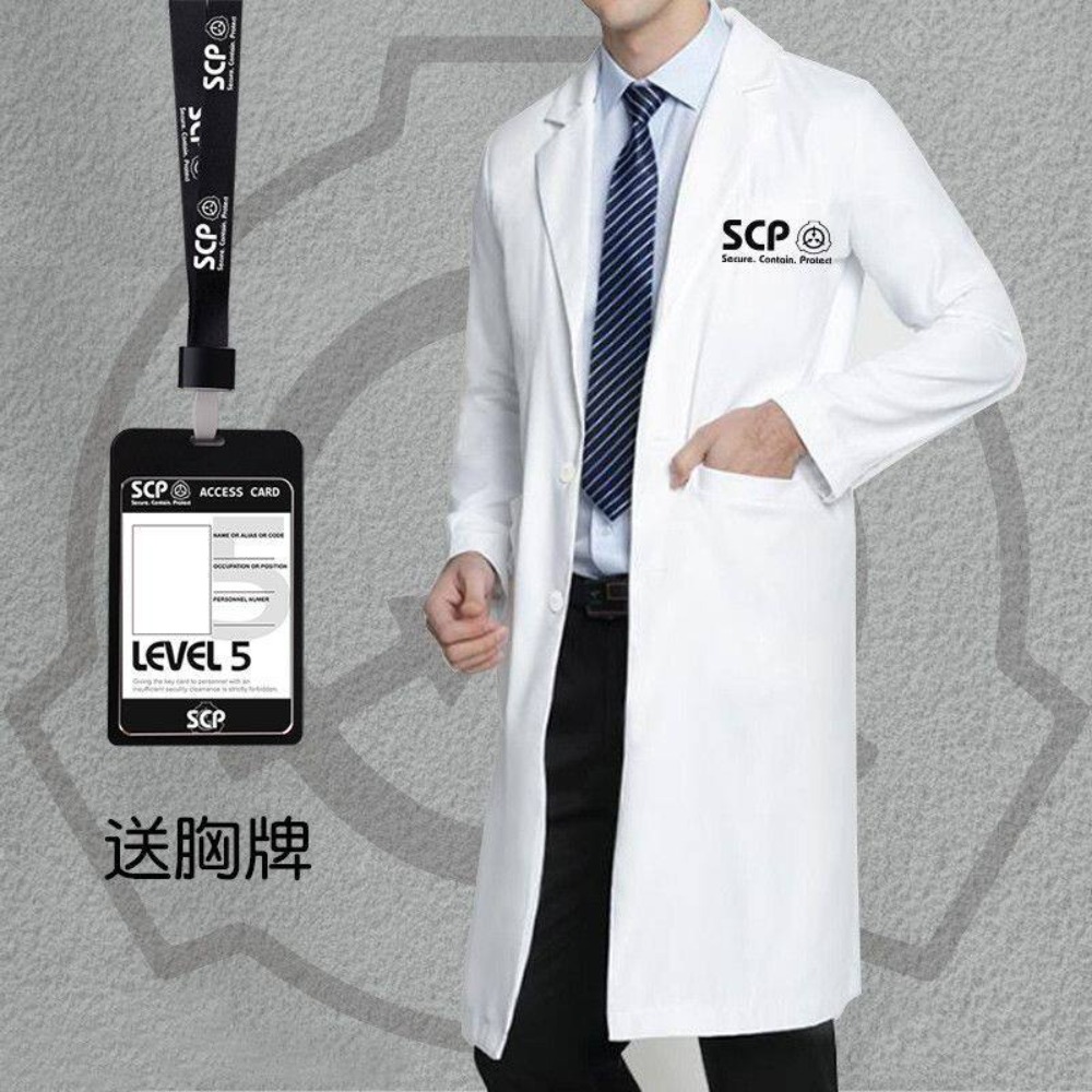 SCP Merchandise Weißer Laborki – Anime Merchandise Jacket Bewertung und Preis