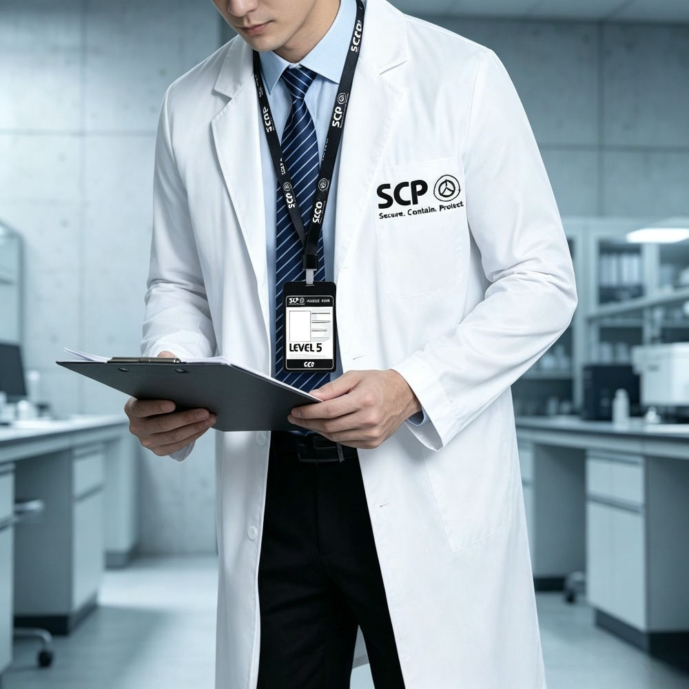 SCP Merchandise Weißer Laborki – Anime Merchandise Jacket Bewertung und Preis