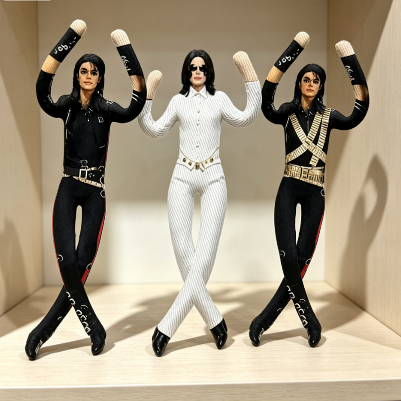 Michael Jackson Bewegliche Gel – Anime Fan Merchandise Bewertung und Preis